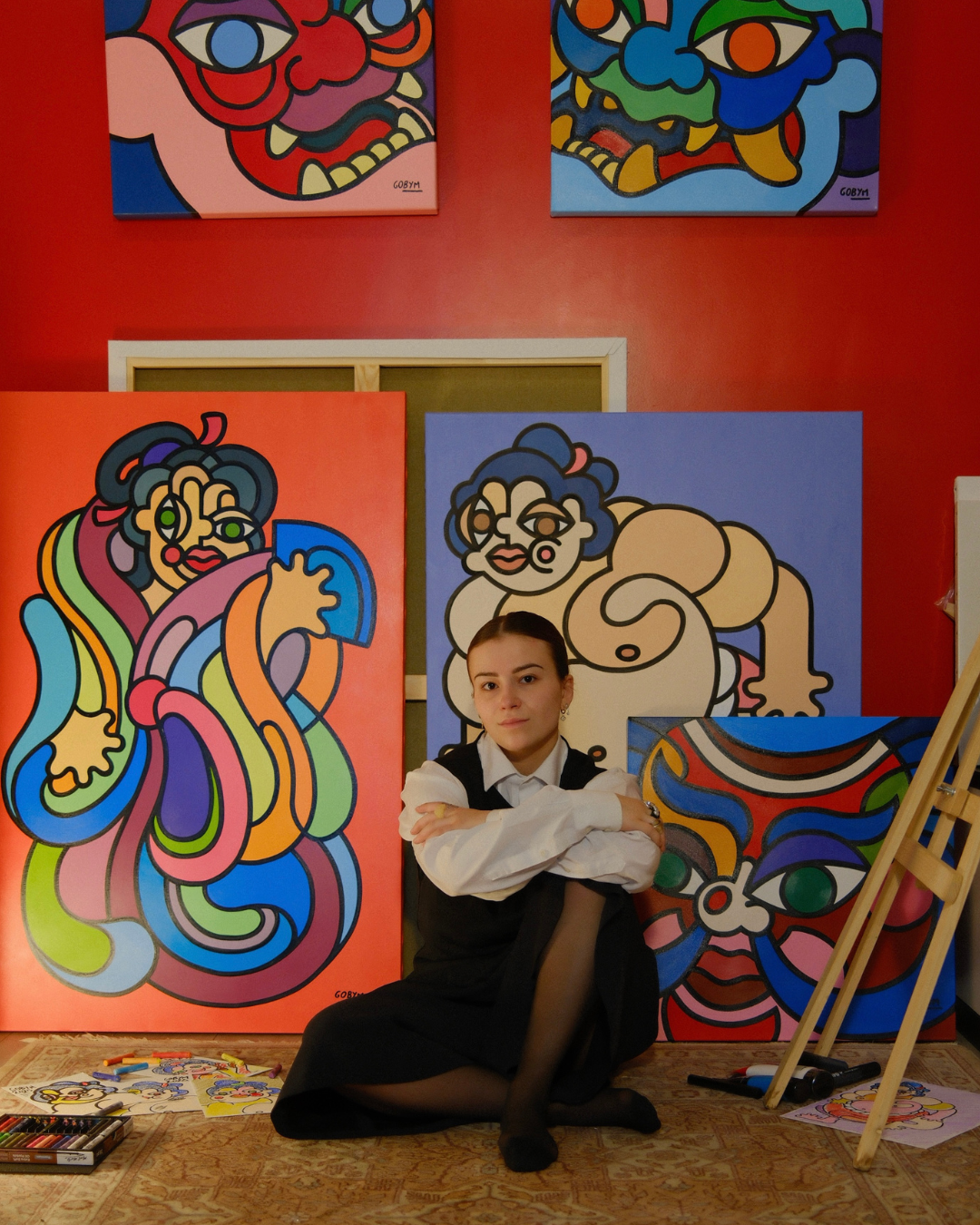 Portrait de l’artiste Gobym