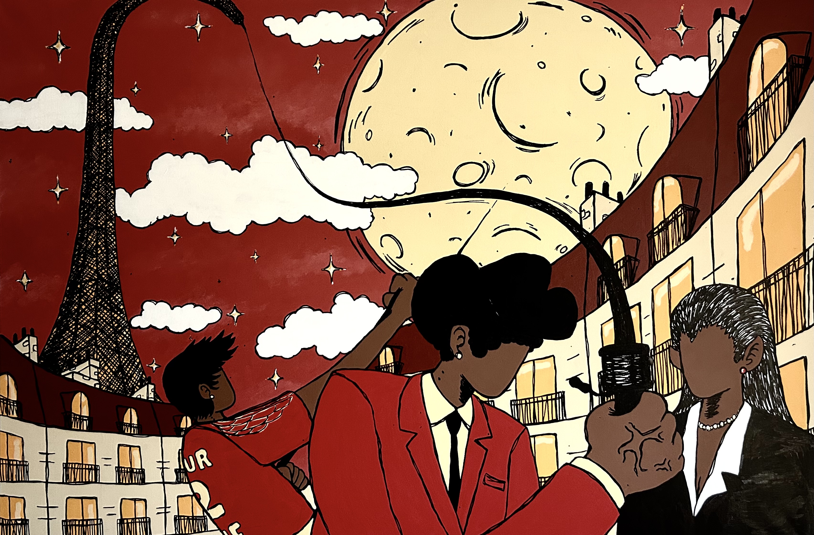 Un Vampire Qui Inspire, œuvre de Jakman