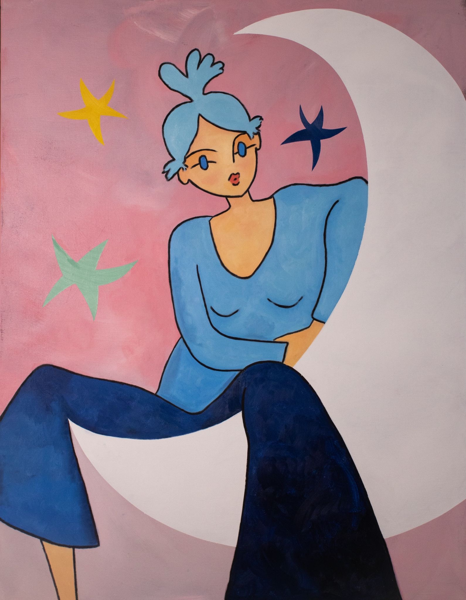 Dreamer To The Moon, œuvre d’Étienne Quesnay