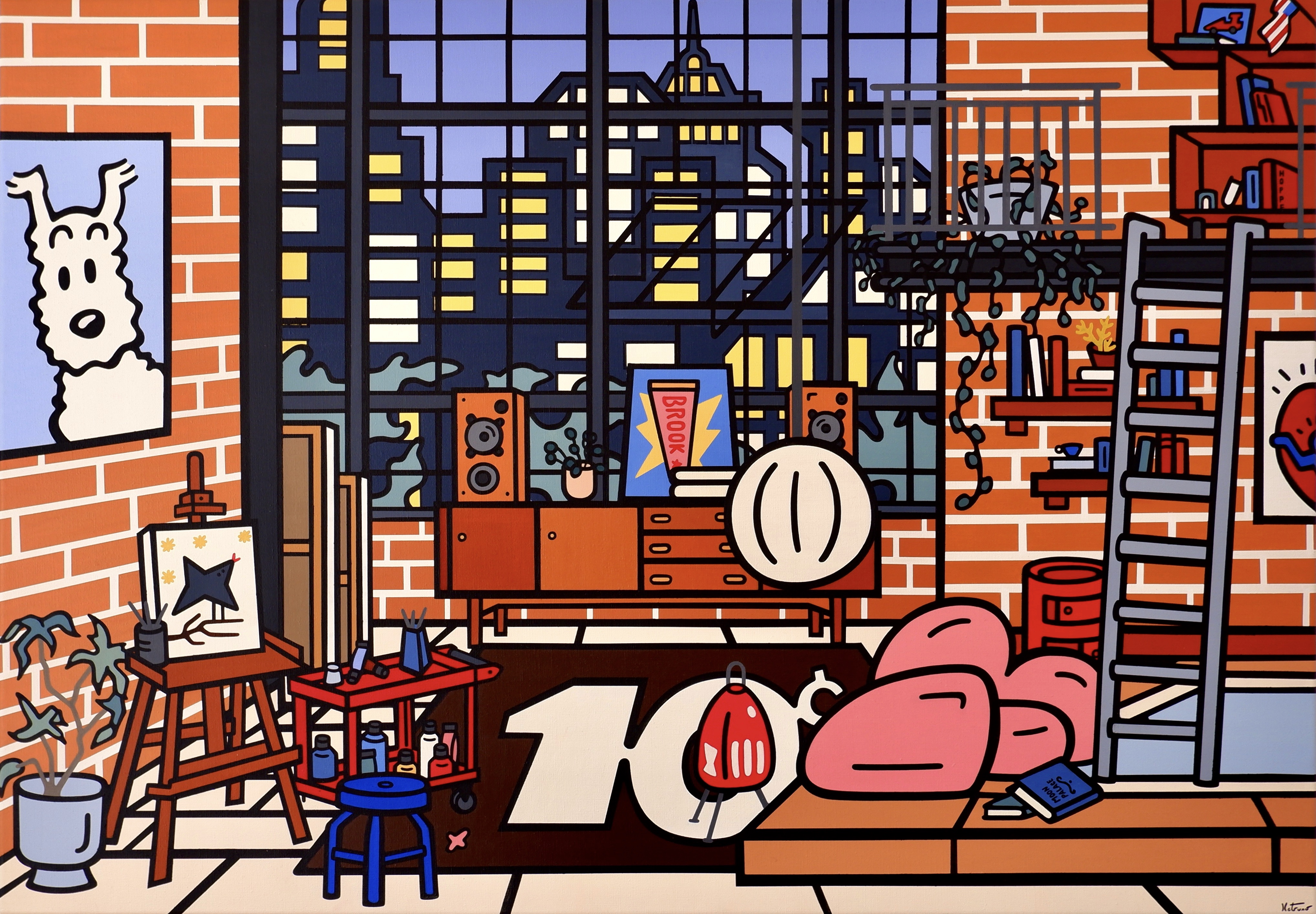Atelier Hergé, œuvre de Kotsuno