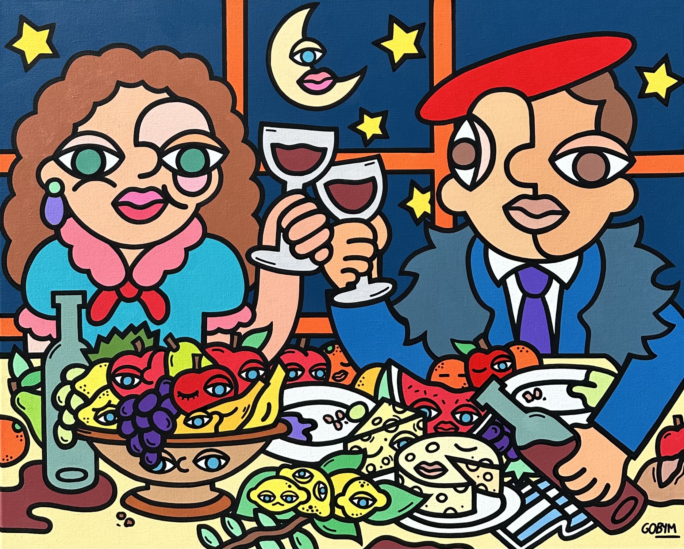 Date With Love, œuvre de Gobym
