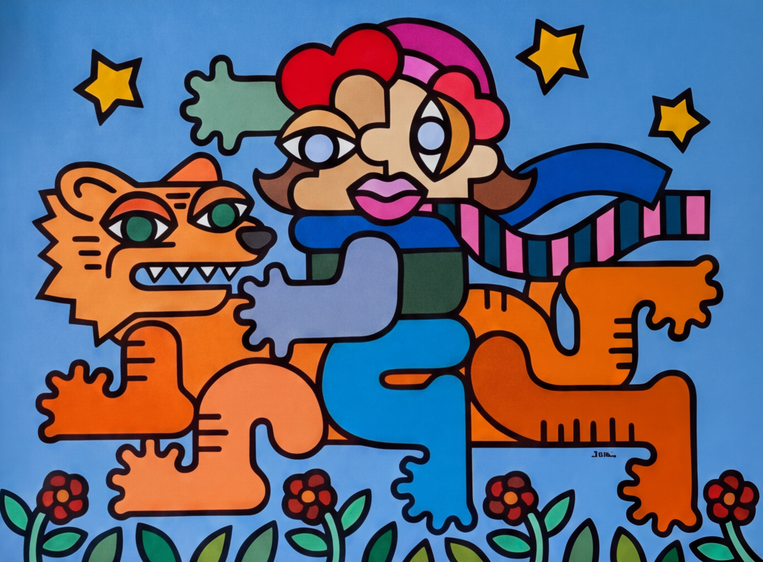 L’Échappée, œuvre de Gobym