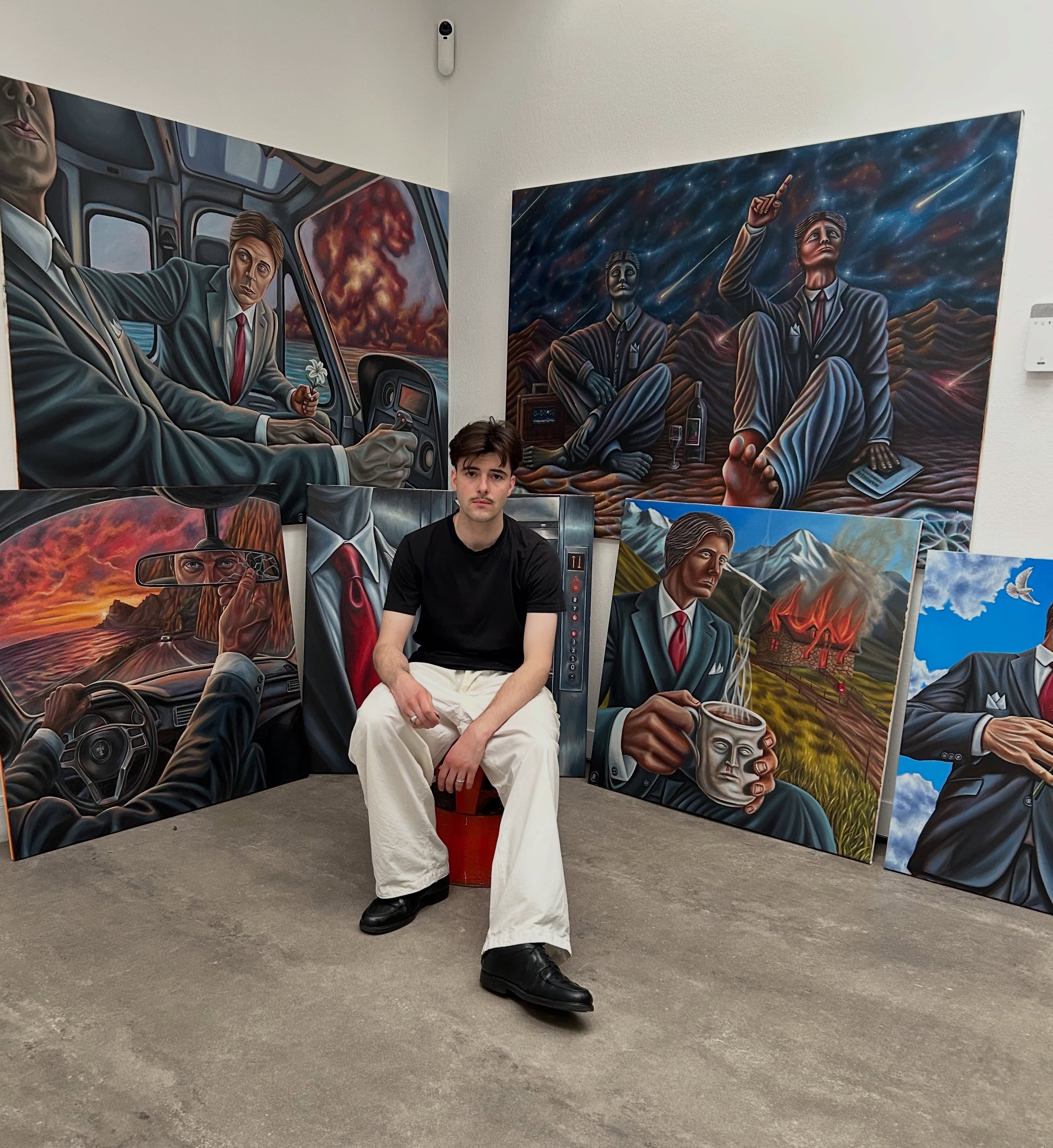 Portrait de l’artiste Rémi Thouzeau