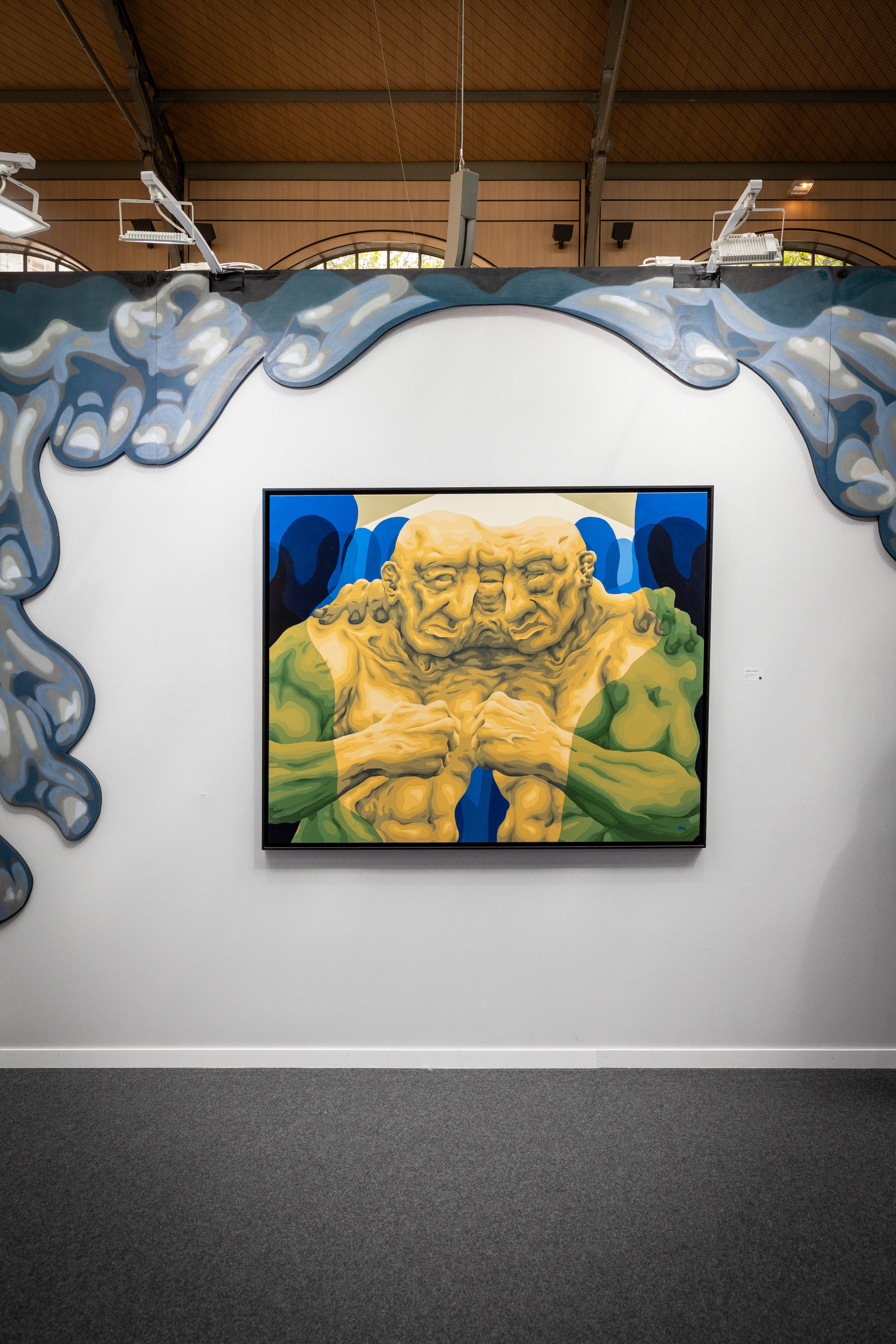 Vue générale d’une exposition Ekow Galerie