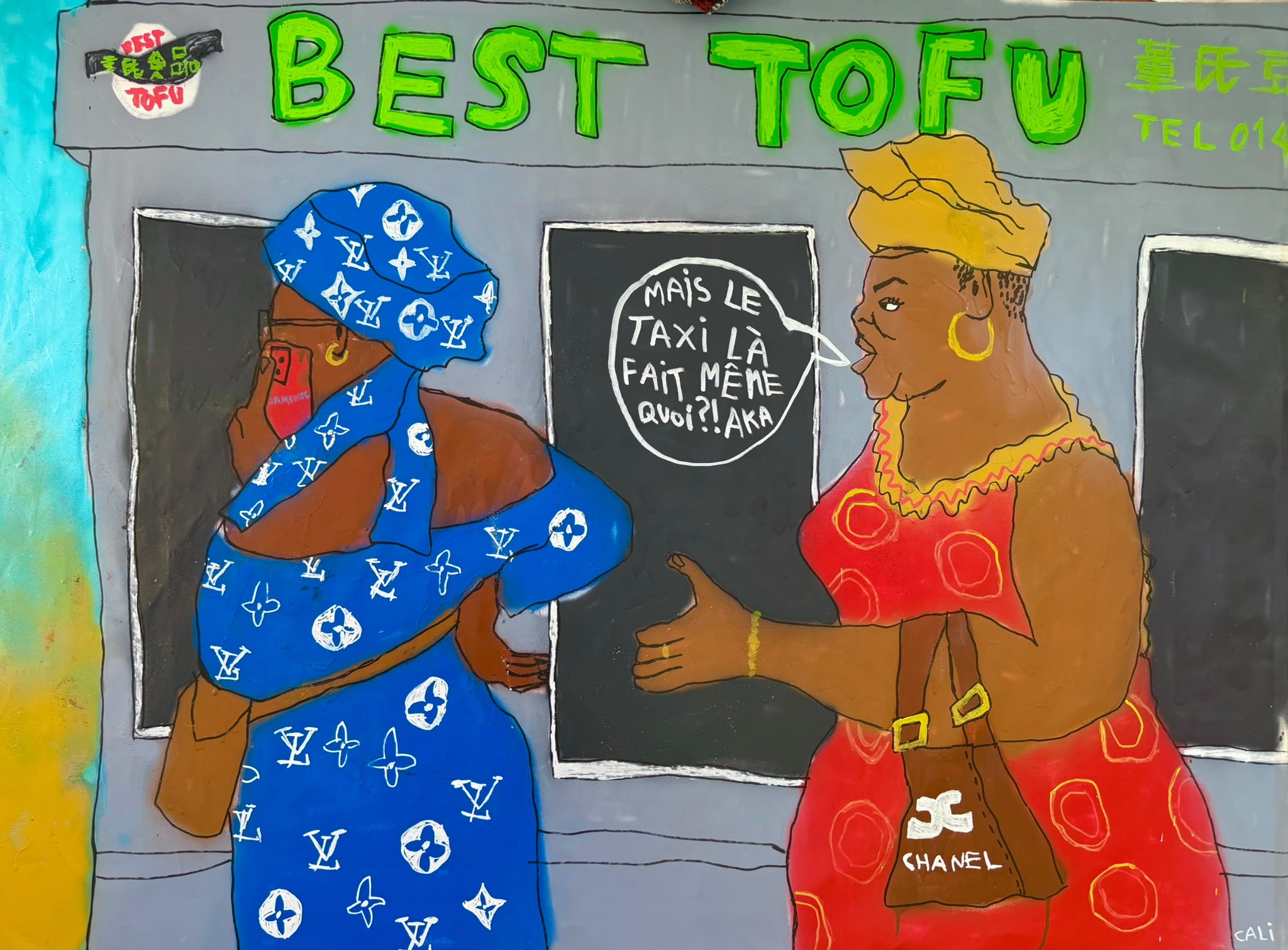 Best Tofu, œuvre de Cali
