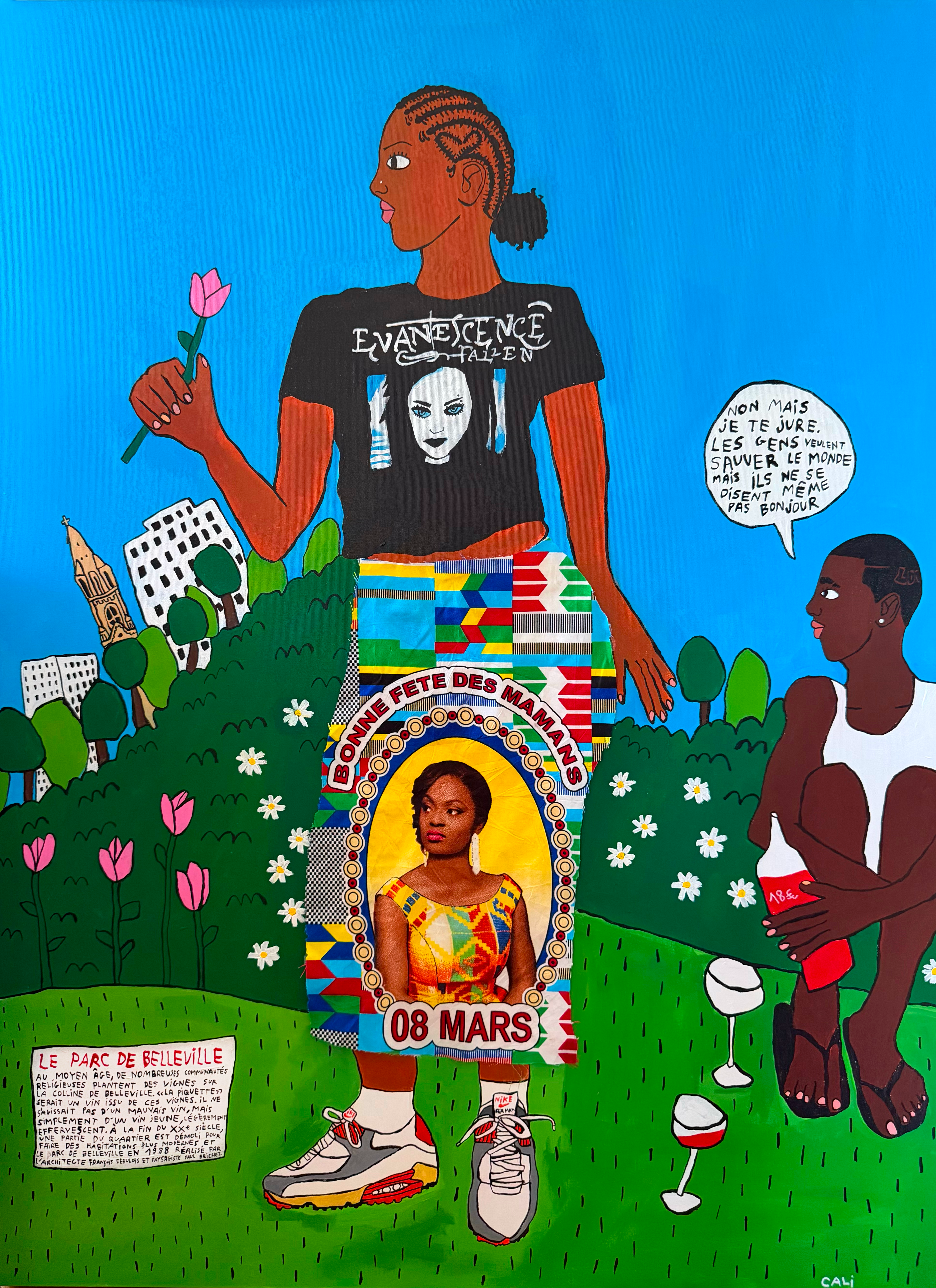 Bonjour !, œuvre de Cali